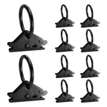 E Track O-Rings Tie Down Anchors E Track Accessories for Trailers Trucks for Fixing Flatbed Trailer Goods