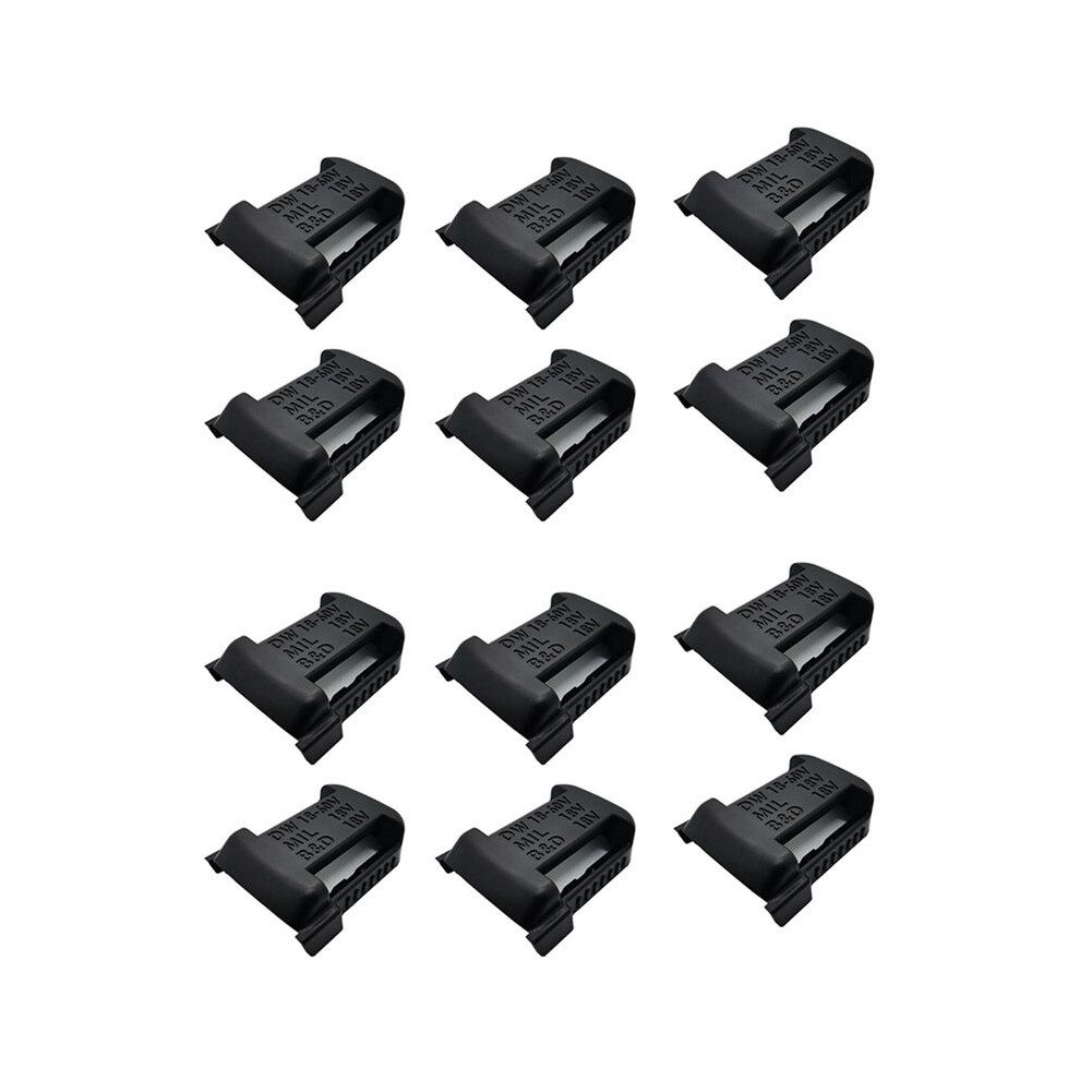 12Pcs Battery Mounts Battery Storage Rack Holder Protection Hanger For Box 18V 20V Battery 6032651013683