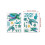 Turtle wall stickers removable undersea decor 2 pcs 4