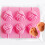 Moules à dessert en silicone en forme de rose (2 pièces) 8