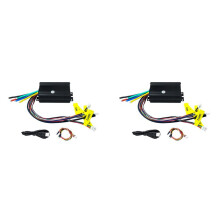 2X Bezszczotkowy Sterownik Silnika 75100 FOC Pojedynczy NapęD ESC do Elektrycznego Skutera Elektrycznego 4-16S 50A 75V Regulator PręDkośCi