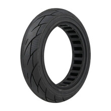 10 Inch Honeycomb Rubber Solid Trye for F40 F30 F20 Electric Scooter 10x2.125 Airless Anti-Skid Tires Black