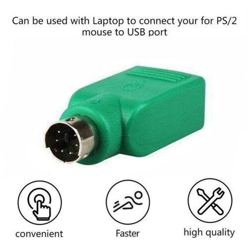 Μετατροπέας USB θηλυκό σε PS2PS/2αρσενικό πληκτρολόγιο Ποιότητα h Υψηλή θερμοκρασία 2