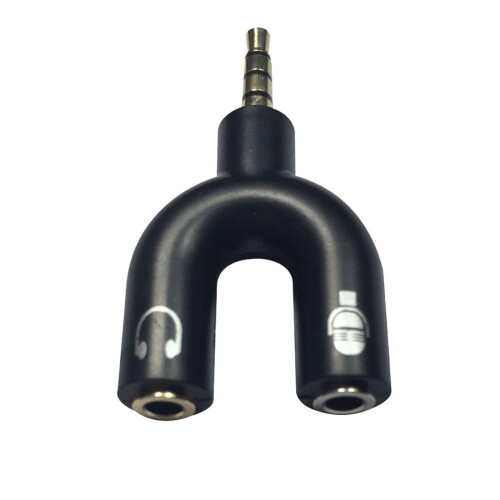 Adaptateur répartiteur stéréo 3,5 mm pour micro et casque 2