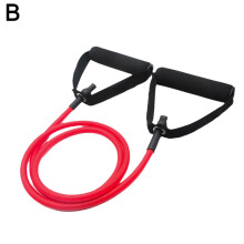 Non-Slip Elastic Exercise Band Red Black