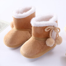 Baby-Winterstiefel mit weicher, rutschfester Sohle, 0-18 Monate