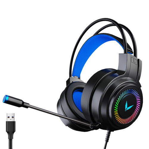 Avtoify gaming headset USB 7.1 surround sound black 1