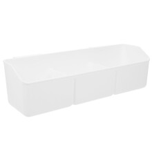 Organizator pentru dulapuri de bucătărie alb, 1 pachet