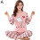 Långärmad pyjamasset för kvinnor 1