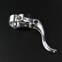 Silverfärgade cykelbromshandtag 22,2 mm 24 mm 1 par