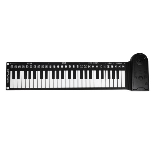 Foldable Piano 49 Keys Portable Digital Keyboard