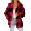 Dame vinterjakke med hette, langermet pullover 1