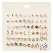 Boucles d'oreilles géométriques hypoallergéniques DESIGNICE pour femmes30