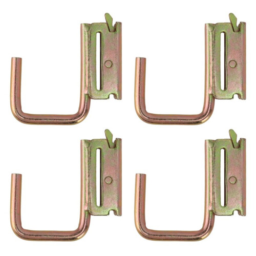 4 Pezzi e Track J Hook Carico 1200 Libbre per Pick- RV Accessori Marini