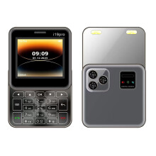 Mini-klaptelefoon, simlockvrij, 2G voor senioren, 2 simkaarten