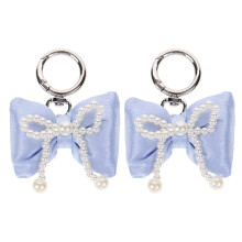 Portachiavi con fiocco artificiale per donna (2 pezzi)