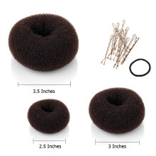 Hair Donuts Bun Maker Set Large Medium Small