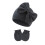 Ensemble bonnet et moufles en coton pour bébé fille 0-6 mois 1