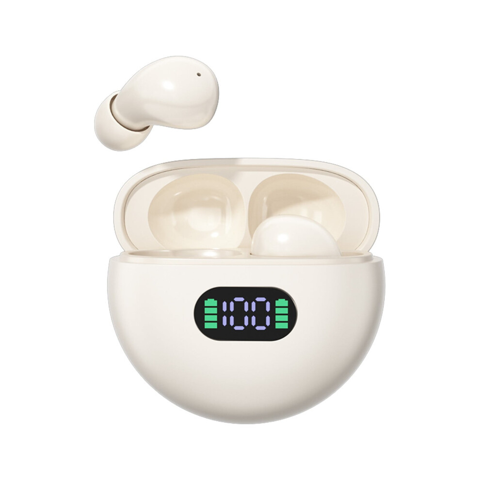 Khaki Bluetooth 5.3 Earbuds With Mic, Sweat-Resistant, 24H 913466067015