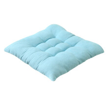 Coussin de chaise carré en coton pour intérieur et extérieur 40x40cm