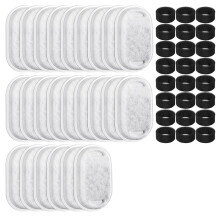 Vervangingsfilters voor kattenwaterfonteinen (48 stuks)
