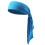Fascia per capelli blu con laccetti, unisex, 1 pezzo 1