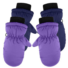 Kinderwinterhandschoenen, volledig bedekkend, geïsoleerd, 1 paar