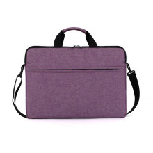 Sacoche pour ordinateur portable GJX 15,6 pouces, étanche et antichoc, violette