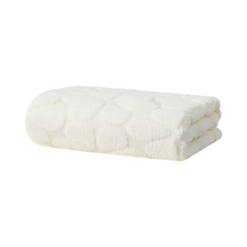 Serviette de bain en velours doux et absorbant, 35 x 75 cm