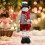 Weihnachtswichtel Plüschtier Schwedischer Tomte Schneemann 30 cm 1