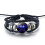 Pulsera de cuero con diseño de constelación unisex 1
