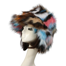 Bucket Hat Dames Wintermuts van imitatiebont, thermische vissersmuts