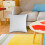 Conjunto de 2 capas de almofada decorativas impermeáveis para uso externo, 45x45 cm (18x18 polegadas). 4