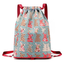 Zaino sportivo pieghevole con coulisse, impermeabile, grande
