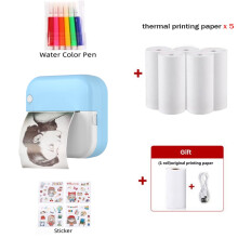 Monochroom thermische all-in-one printer met 6 papiersoorten en 6
