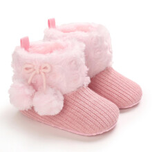 Baby crawling shoes lamb design prewalker slippers