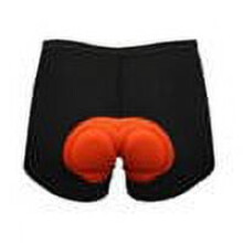 Men's cycling bike underwear shorts with padded cushion