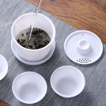 Set di bollitore in plastica bianco PP2Sets