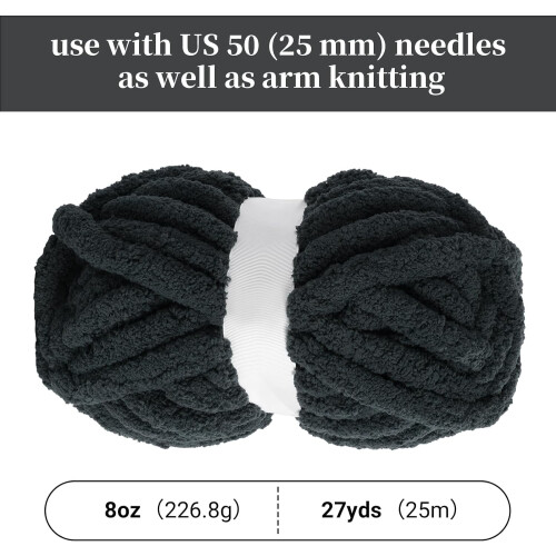 Chenille Yarn Set for Crocheting and Knitting 8 pcs 1