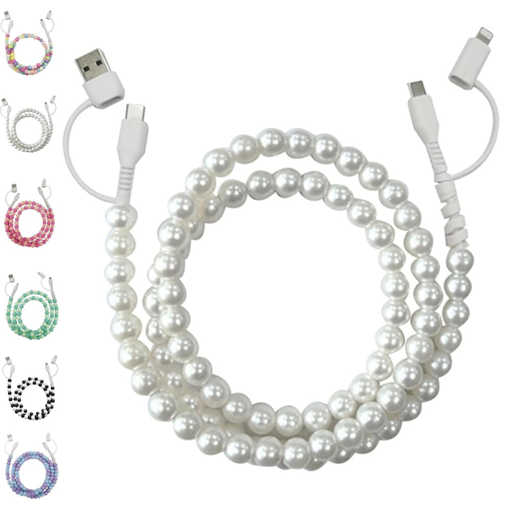 Beaded Charging Cord 3.3 Ft 4-In-1 Universal 9023022996817