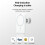 Prettyui Mag Auto-Wireless-Ladegerät 15W Qi Schnellladepad 4