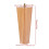 Dznils Wooden Sofa Legs 4PCS 15cm Natural 3