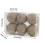 Staron Christmas Ornament Balls Brown 6 pcs 4
