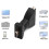 Μετατροπέας βίντεο και ήχου HDMI σε 3RCA Προσαρμογέας βίντεο HDMI σε AV Επιχρυσωμένος 8