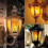 LED-Flammenlampe E27 gelb 5W 2 Stück 5