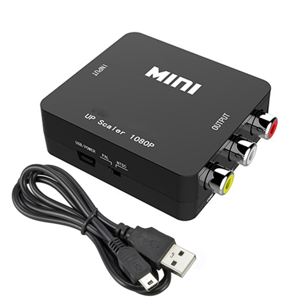 Av To Hdmi Scaler Adapter Hd Video Converter Rca 9178400567377