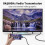 USB C 90-gradersadapter för USB4-kabeladapter, 40 Gbps USB C-adapter 5