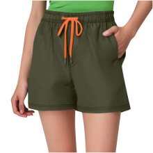 Schnelltrocknende Badeshorts für Damen und Herren mit Mesh-Futter