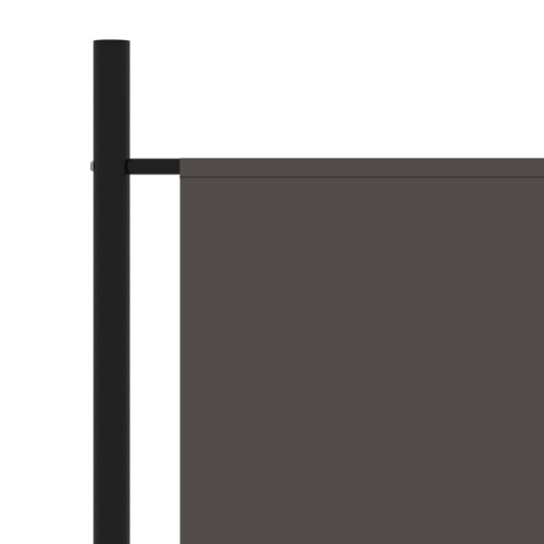 Fabric Room Divider Anthracite 68.9 x 70.9 in 2