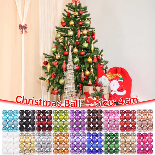 Staron light blue Christmas ornaments 40mm 24 pcs 2
